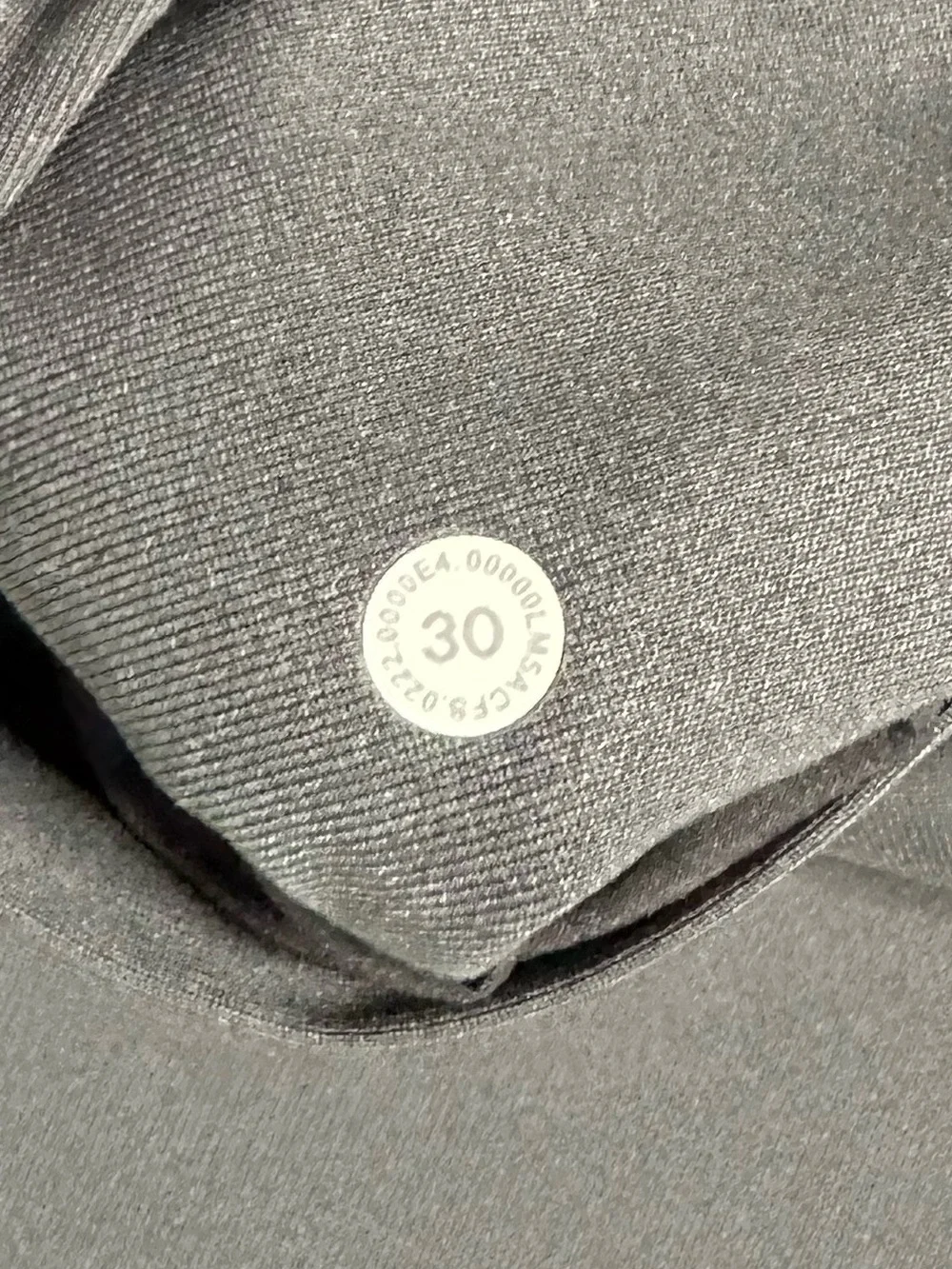 Lululemon ABC Relaxed 32” Warpstreme Chino Pants Travel Casual Gray Size 30